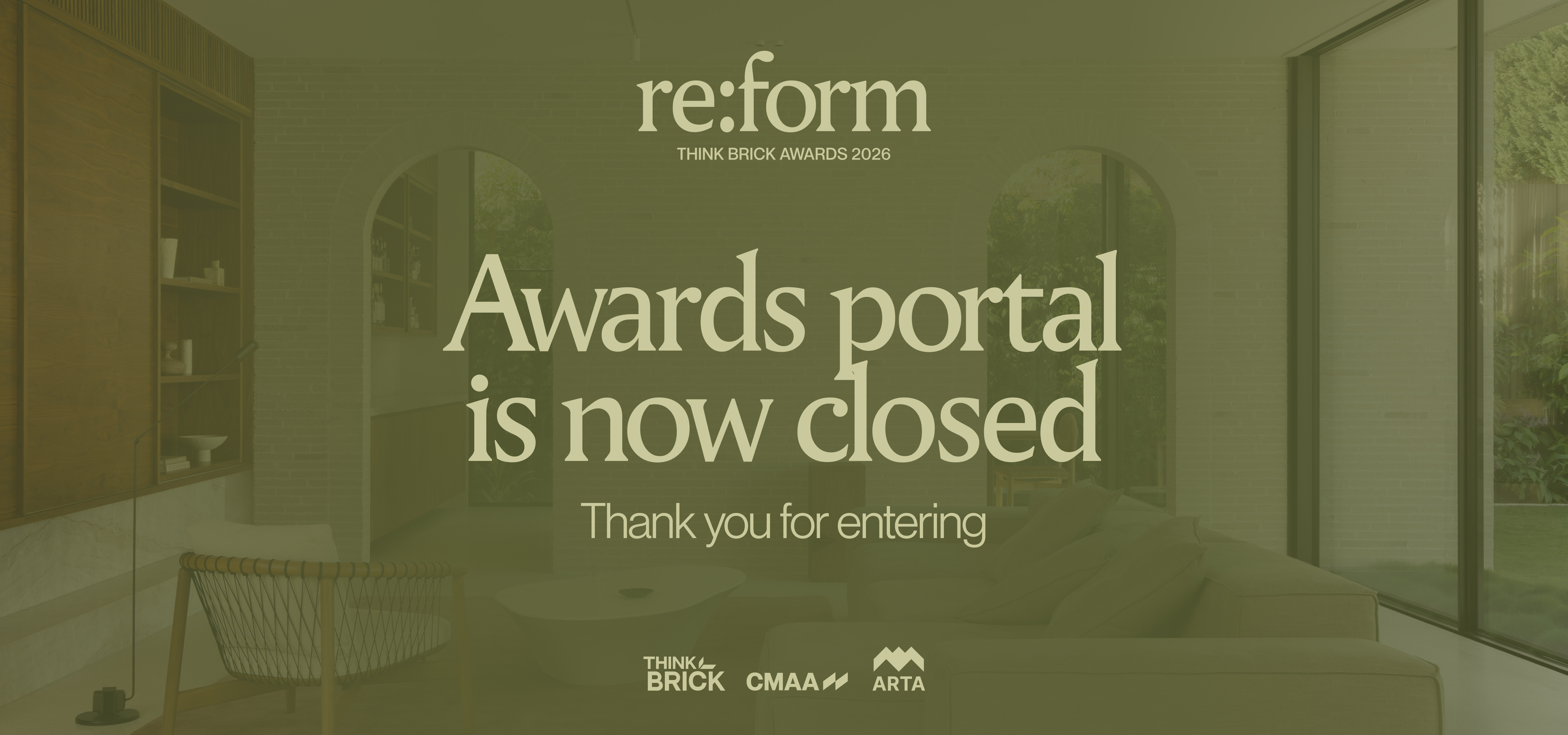 Think Brick Awards 2026 Are Closed